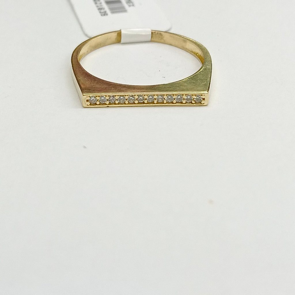 ANILLOS C/CIRCONIA ORO 10K TALLA 9 1.9 GR (NUEVO)