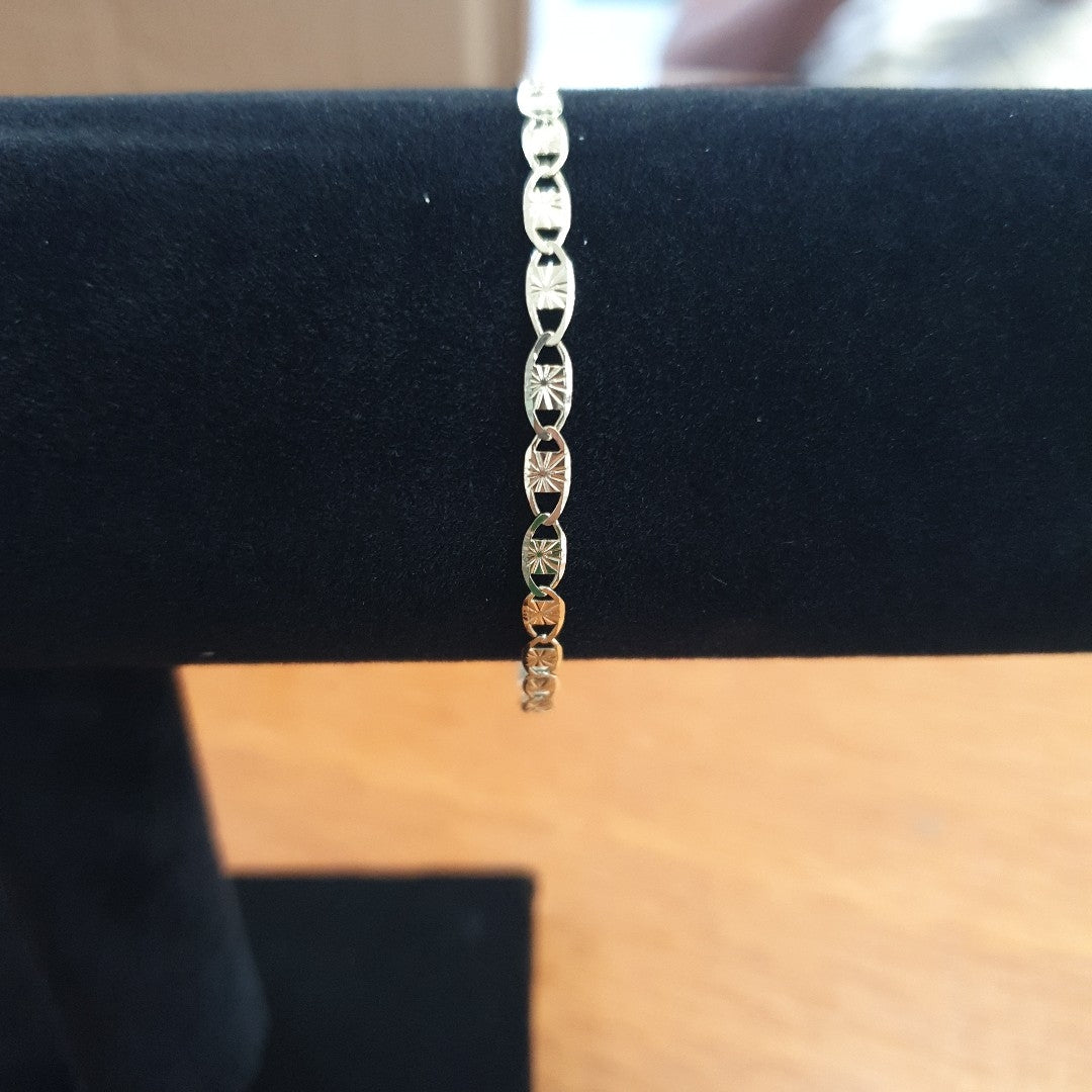 PULSERAS GUCHI ORO 14K 18 CM 2.9 GR (NUEVO)
