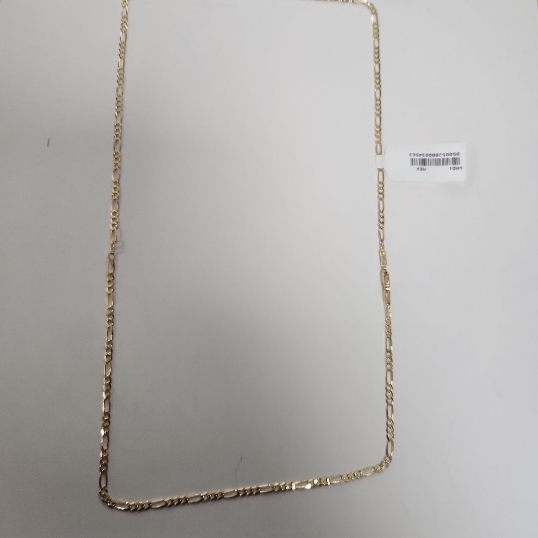 CADENAS 3X1 ORO 14K 55 CM 4.6 GR (NUEVO)