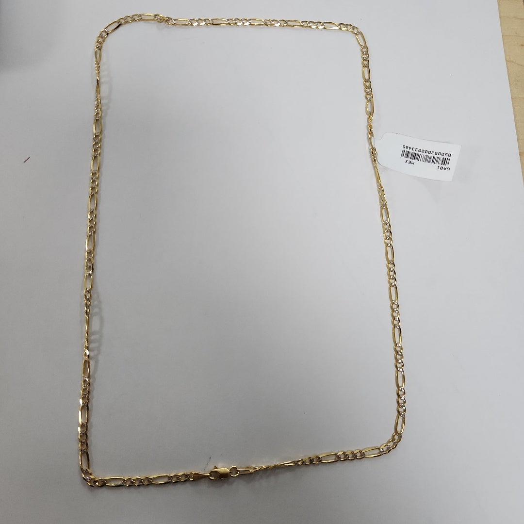 CADENAS 3X1 DIAMANTADA ORO 14K 55 CM 8.5 GR (NUEVO)