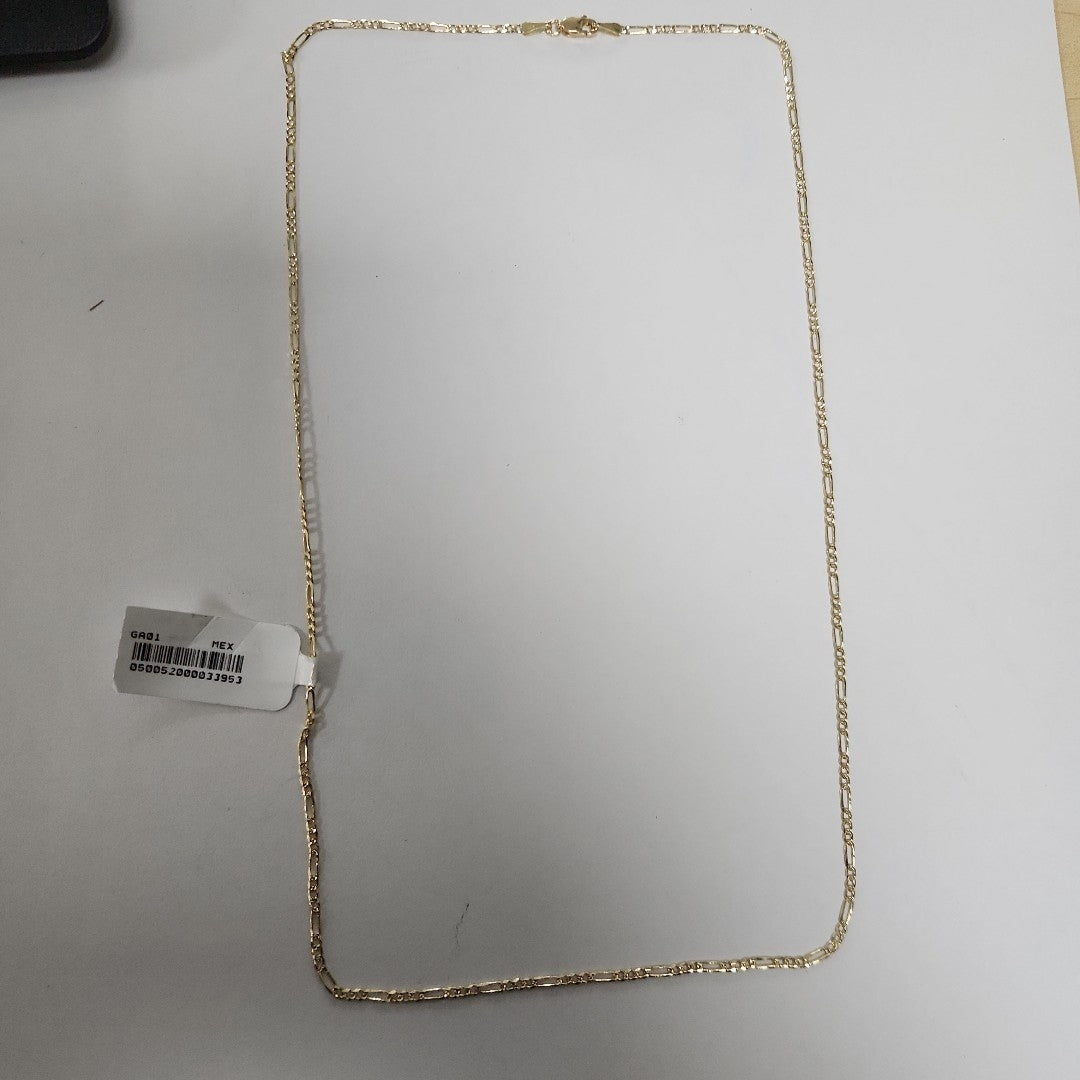 CADENAS 3X1 ORO 14K 55 CM 3.7 GR (NUEVO)