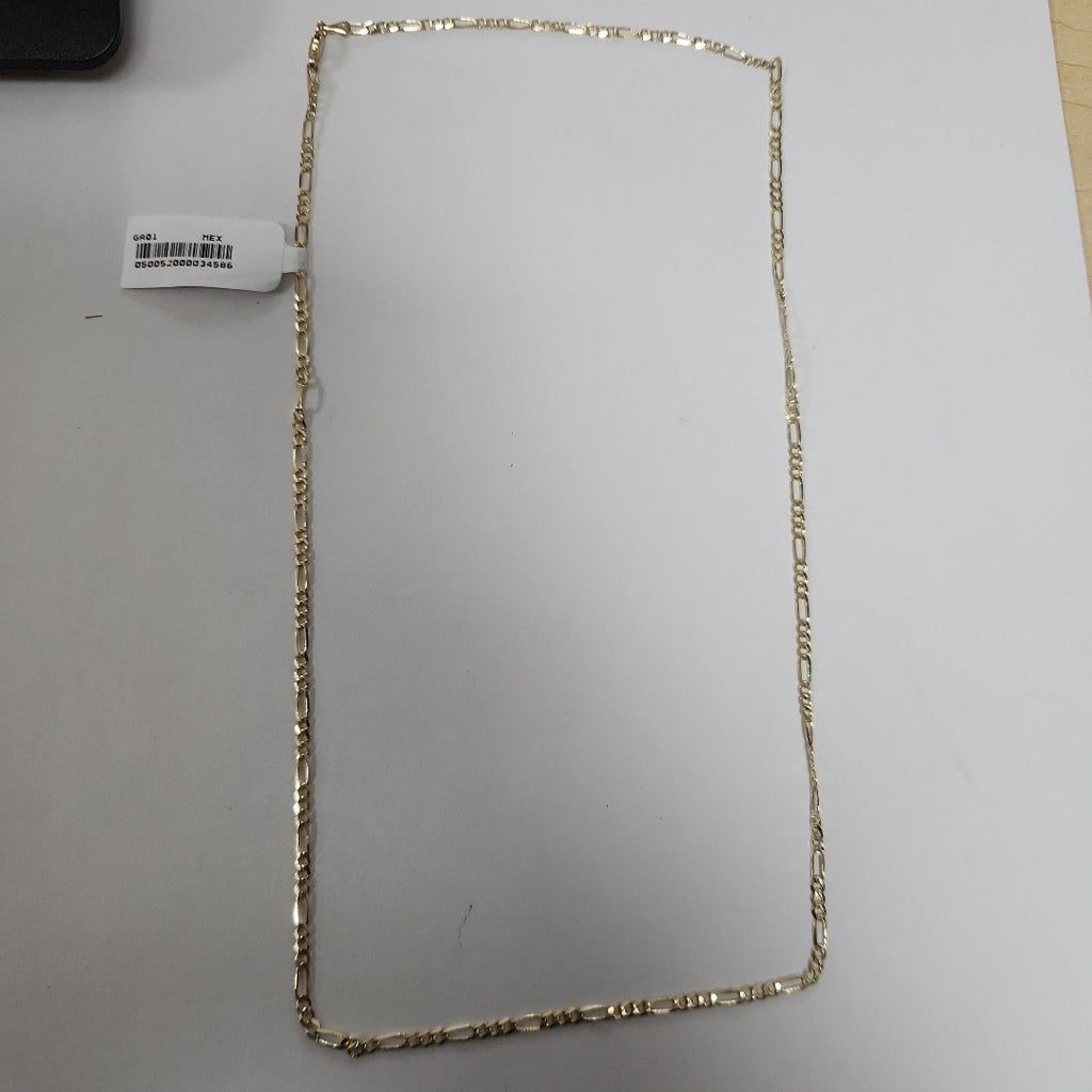 CADENAS 3X1 ORO 14K 55 CM 5 GR (NUEVO)