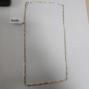 CADENAS 3X1 ORO 14K 55 CM 5 GR (NUEVO)