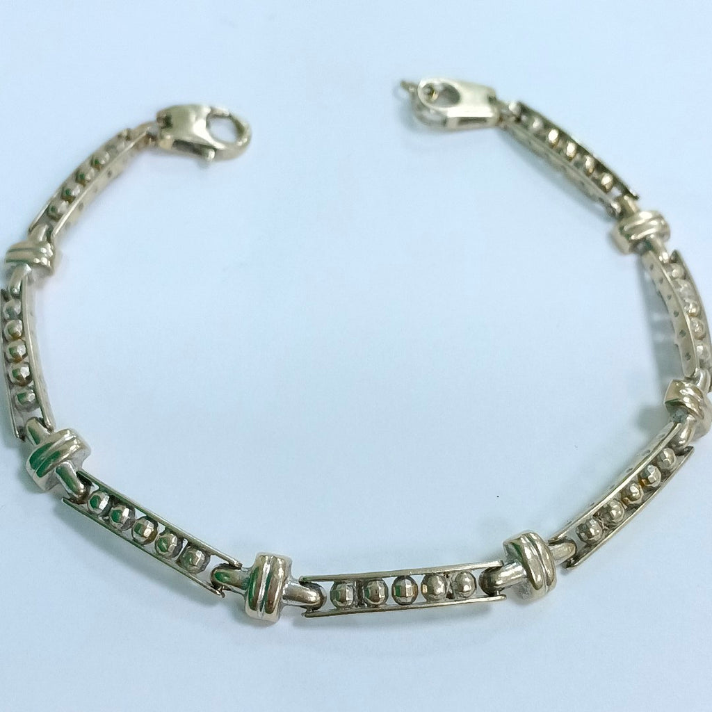 PULSERA ORO BLANCO 18 K 9,00 GRMS (SEMINUEVO)