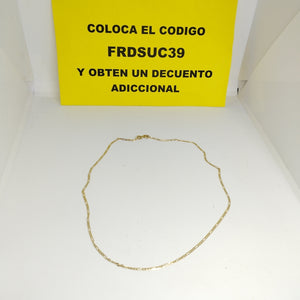 CADENA ORO 14 K 1,40 GRMS (SEMINUEVO)