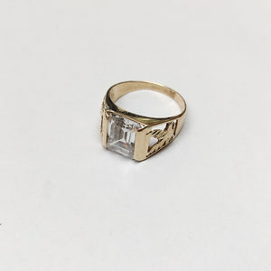 ANILLO ORO 10 K 6,50 GRMS (SEMINUEVO)