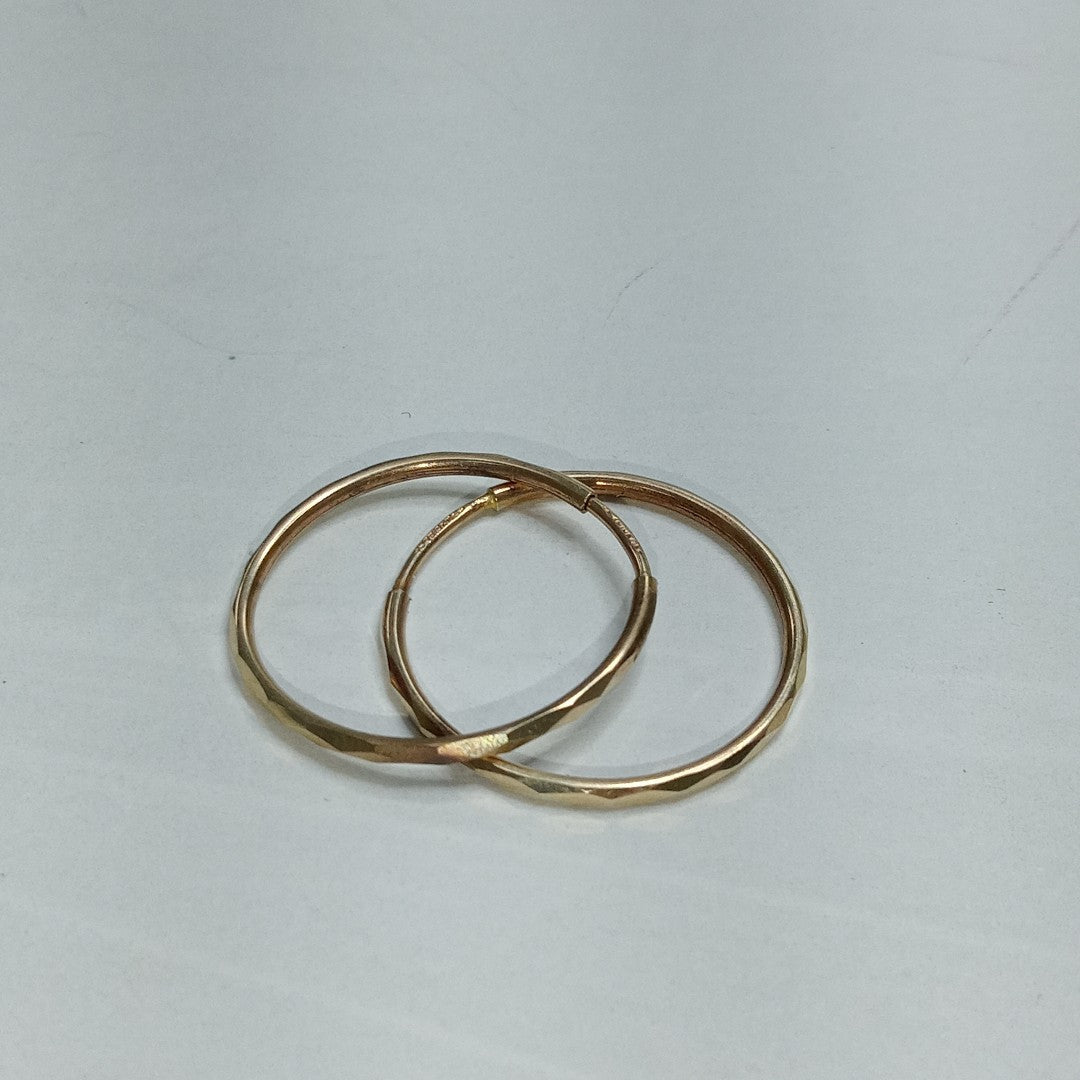 ARRACADAS PAR ORO 10 K 1 GRMS (SEMINUEVO)