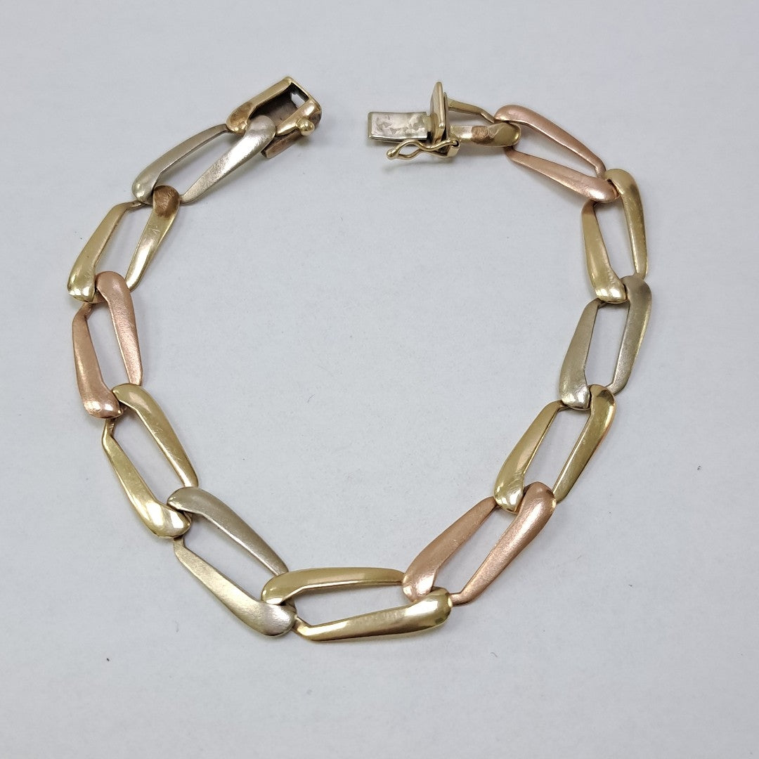 PULSERA ORO 14 K 9,30 GRMS (SEMINUEVO)