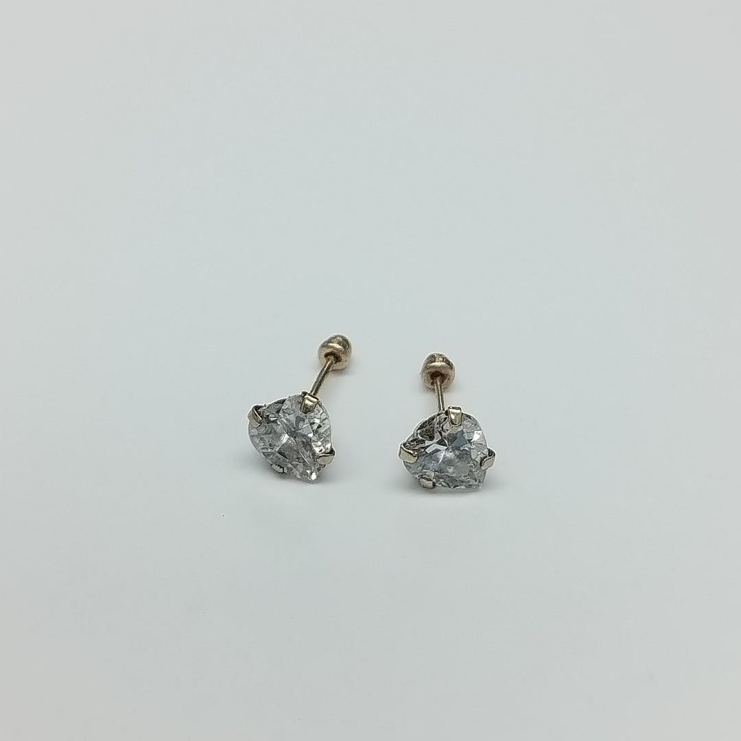 ARETES PAR ORO 10 K 0,90 GRMS (SEMINUEVO)