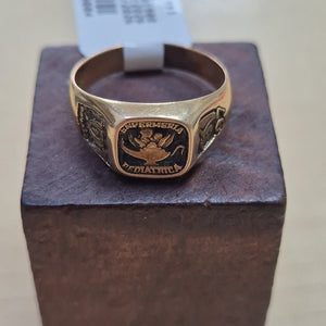 ANILLO DE GRADUACIÓN ORO 14 K 4,80 GRMS (SEMINUEVO)
