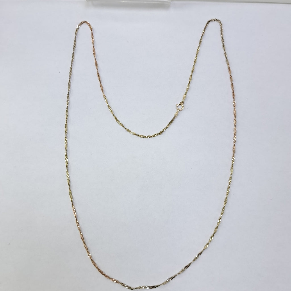CADENA ORO 14 K 3,00 GRMS (SEMINUEVO)