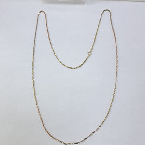 CADENA ORO 14 K 3,00 GRMS (SEMINUEVO)
