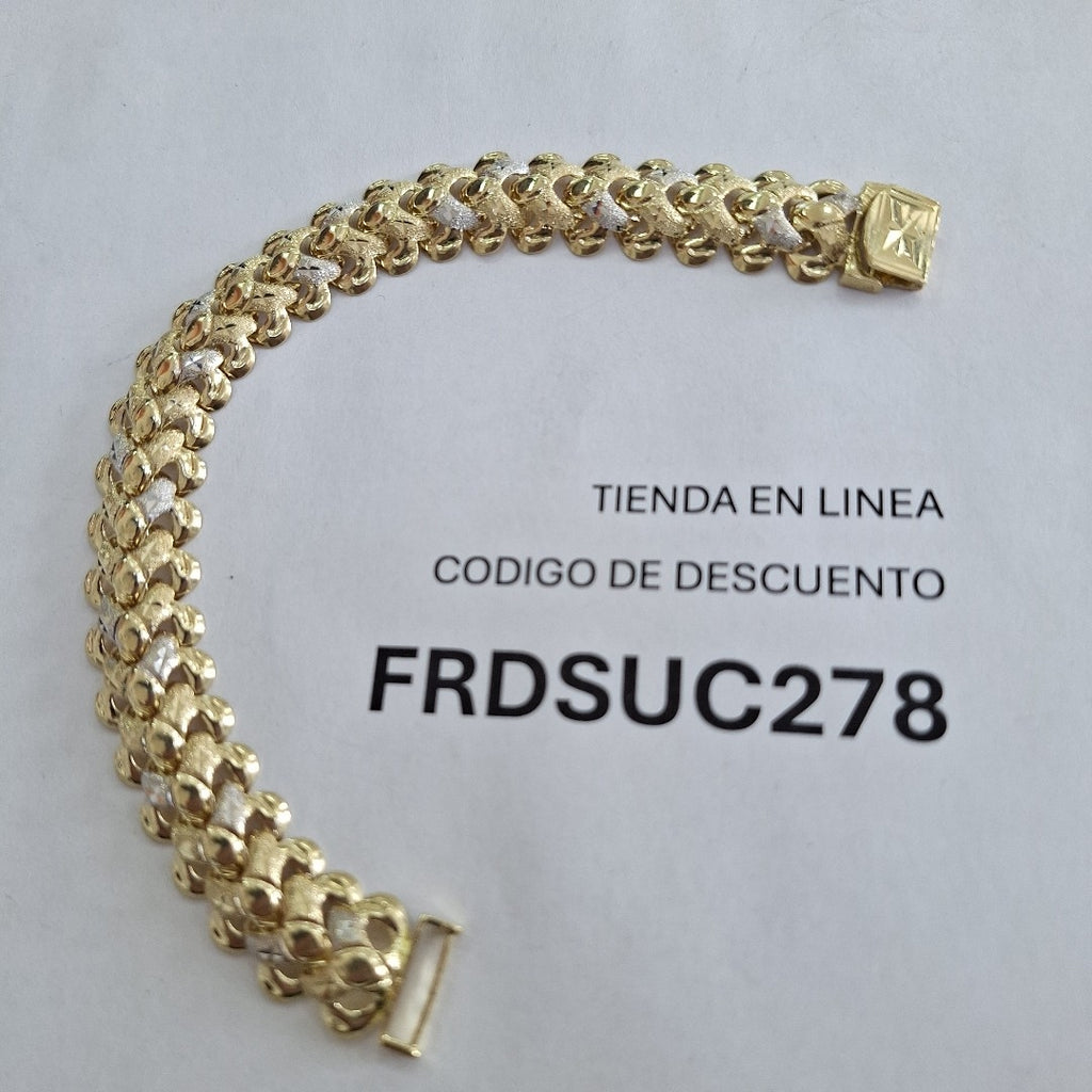 PULSERA ORO 10 K 13.6 GRMS (SEMINUEVO)