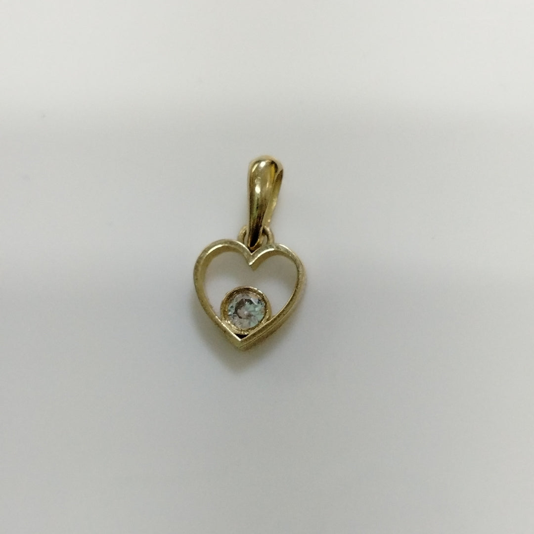 DIJES CORAZON ORO 10K 0.9 GR (NUEVO)