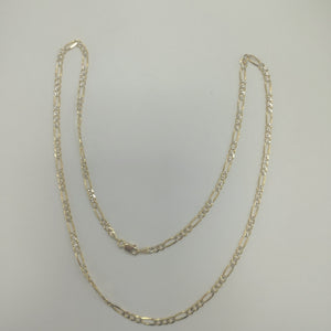 CADENAS 3X1 DIAMANTADA ORO 14K 55 CM 8.4 GR (NUEVO)