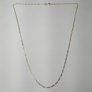 CADENAS TEJIDO 3X1 ORO 14K 55 CM 2.4 GR (NUEVO)