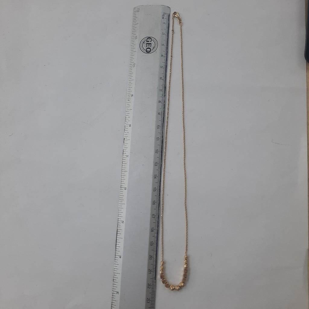 CADENA ORO 14 K 3.4 GRMS (SEMINUEVO)