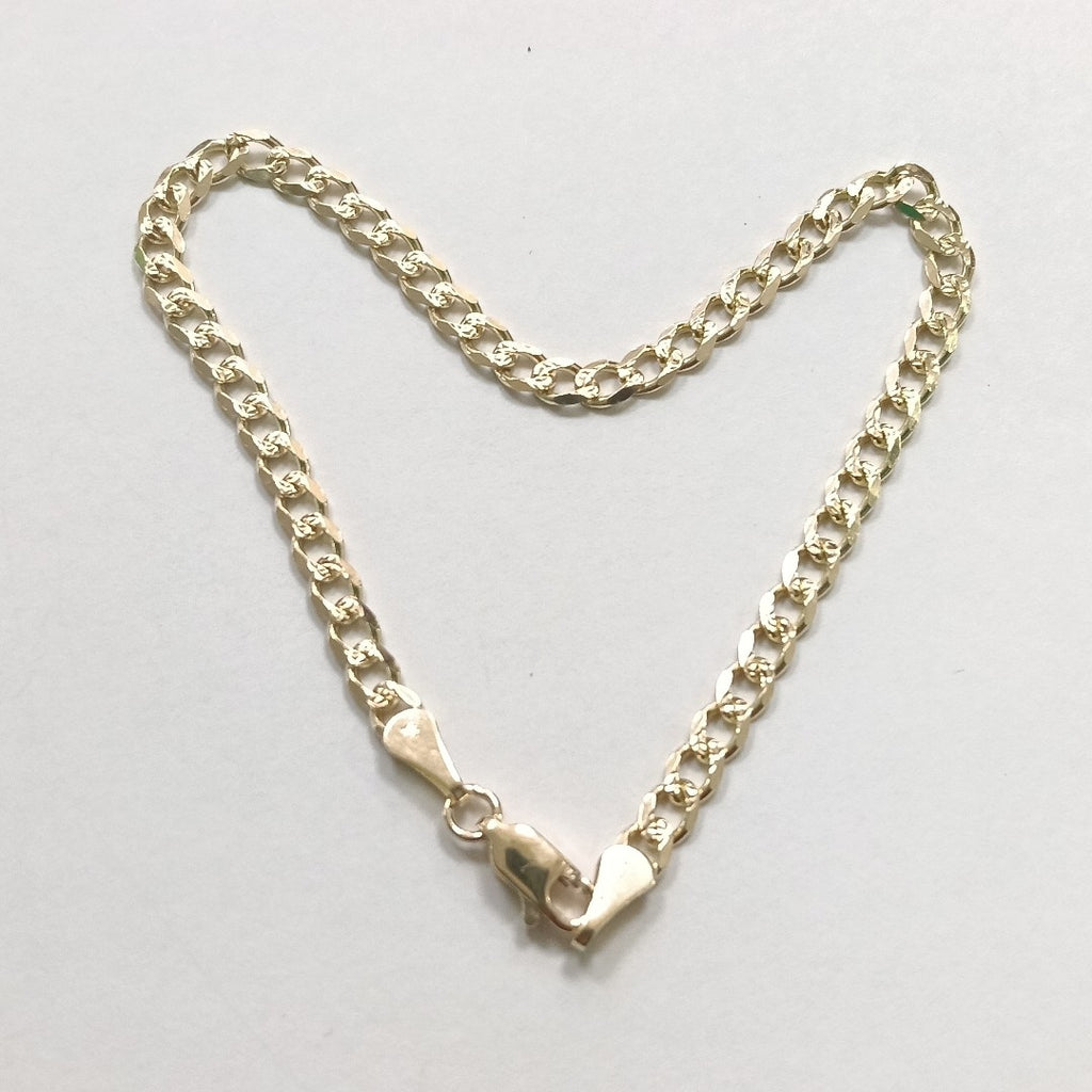 PULSERAS BARBADA ORO 14K 21 CM 5.3 GR (NUEVO)