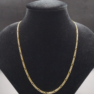CADENAS 3X1 DIAMANTADA ORO 14K 55 CM 8.5 GR (NUEVO)
