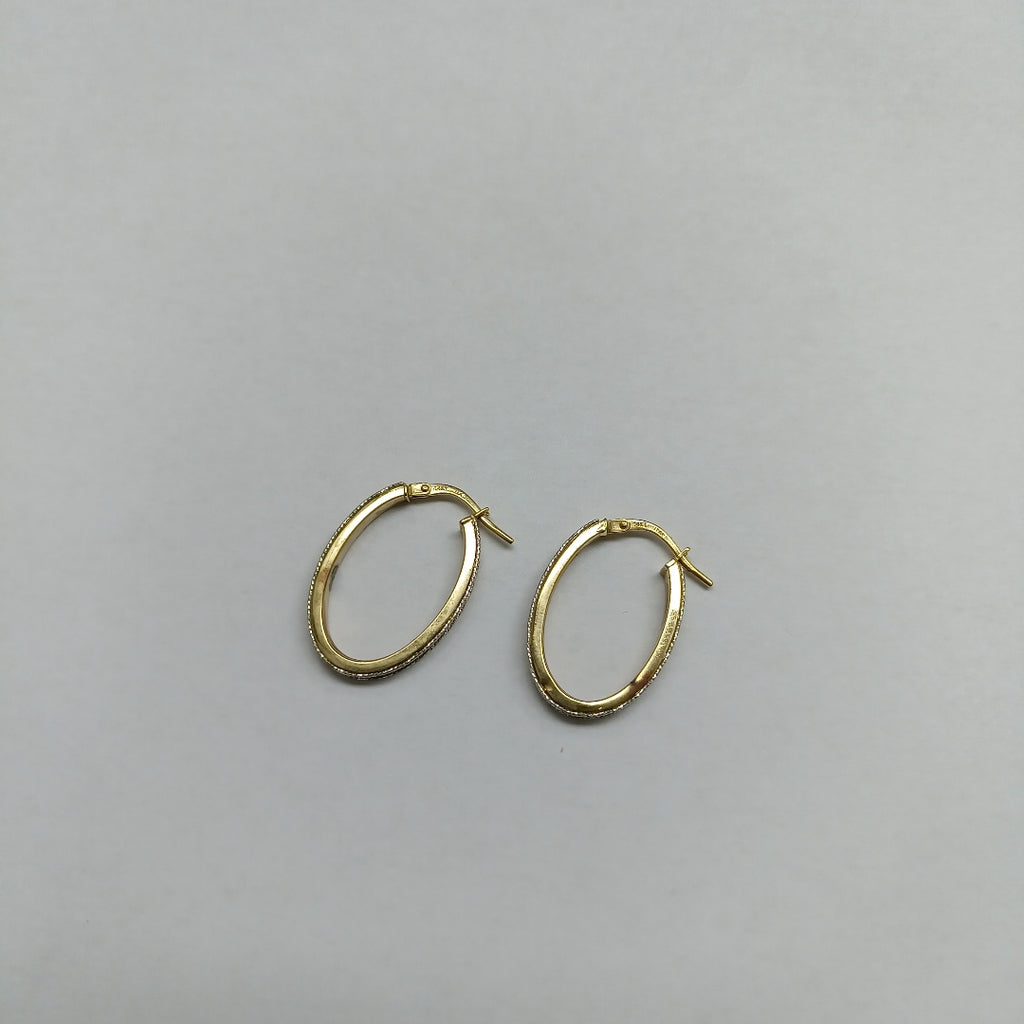 ARRACADAS PAR ORO 14 K 2,10 GRMS (SEMINUEVO)