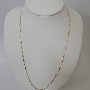 CADENAS TEJIDO 3X1 ORO 10K 55 CM 3.2 GR (NUEVO)
