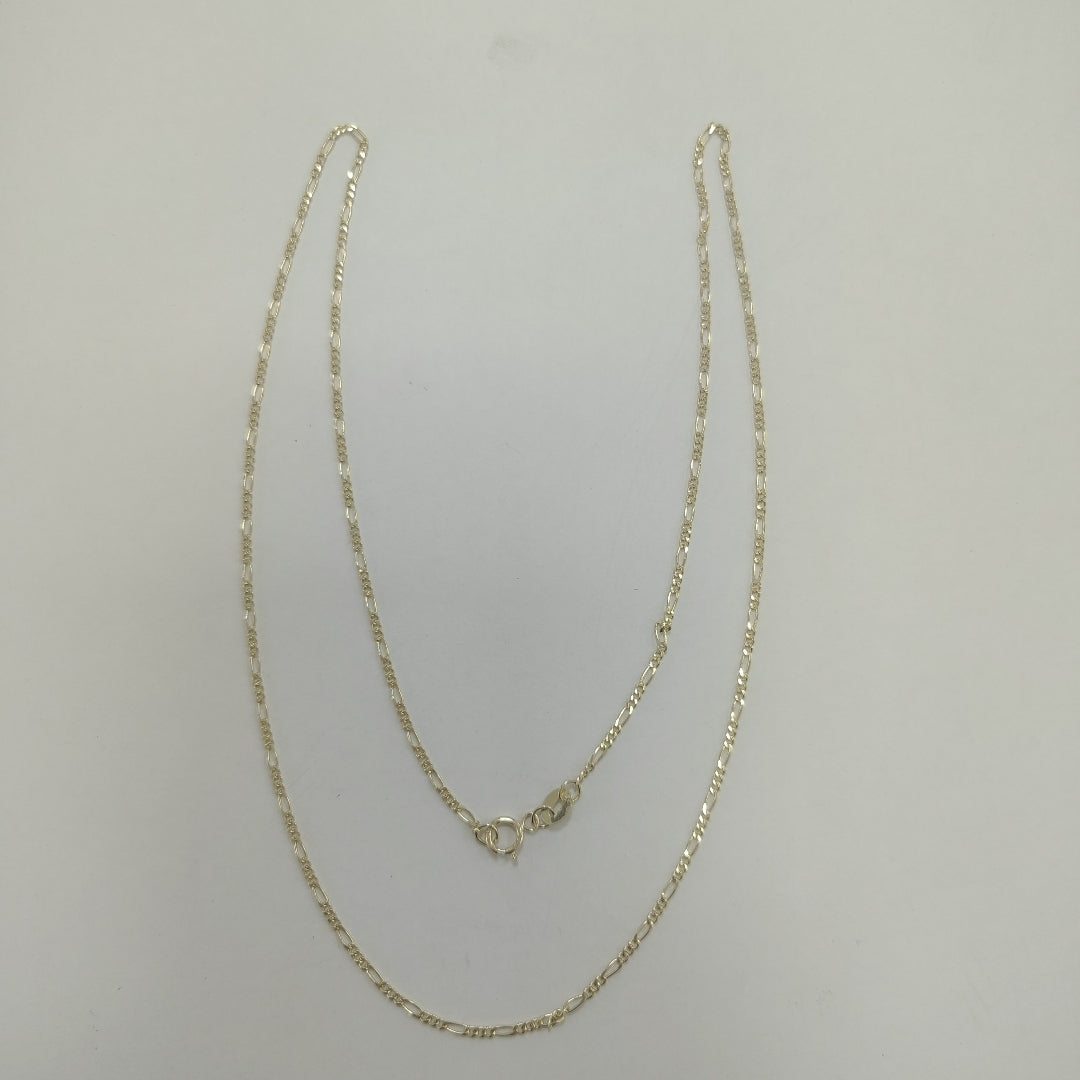 CADENAS TEJIDO 3X1 ORO 14K 55 CM 2.7 GR (NUEVO)