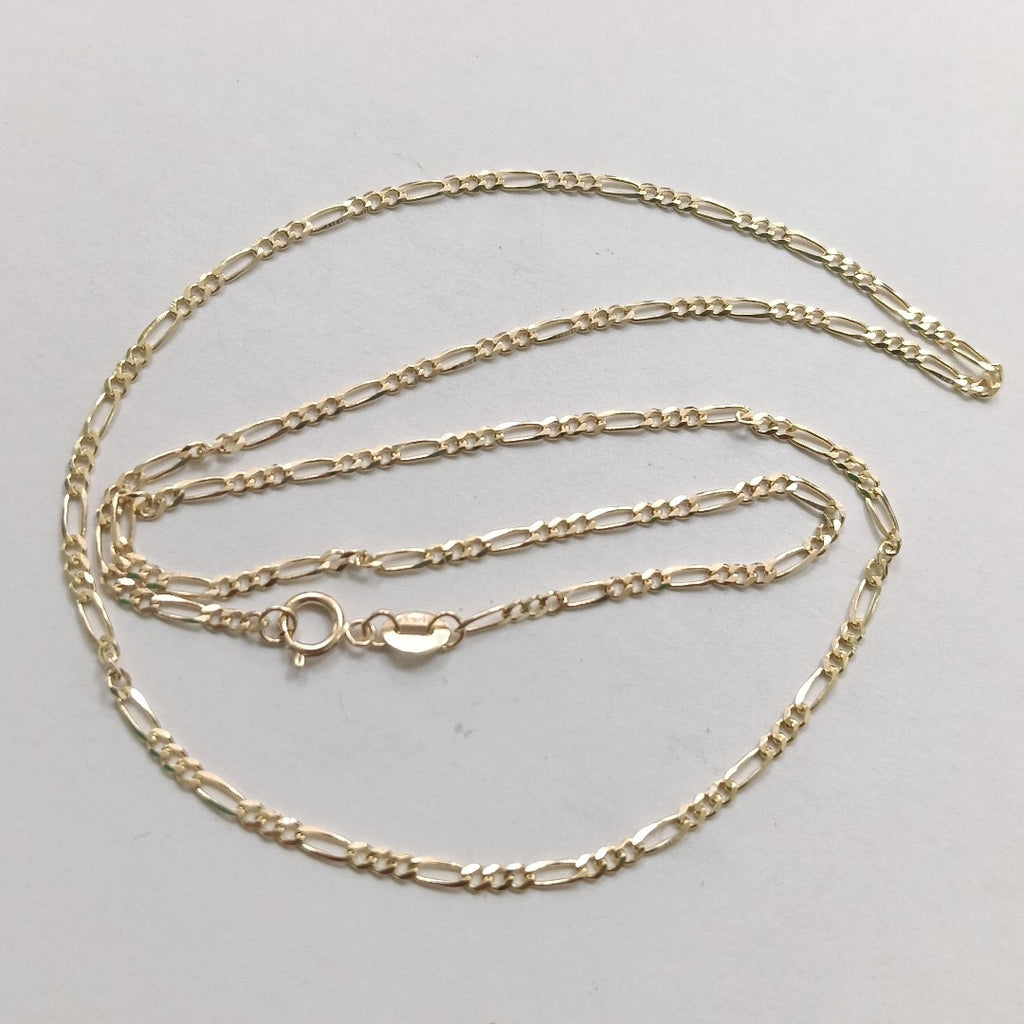 CADENAS TEJIDO 3X1 ORO 10K 50 CM 2.9 GR (NUEVO)