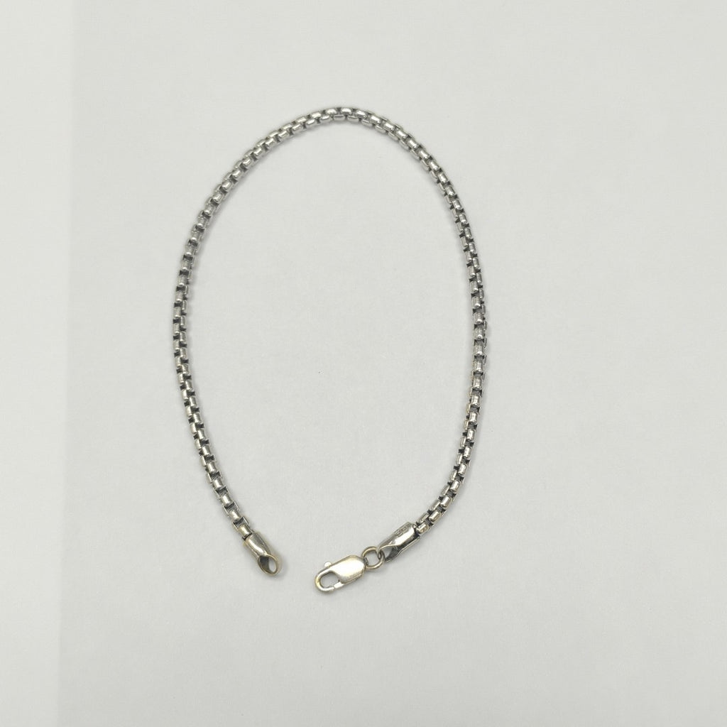 PULSERA ORO BLANCO 14 K 2.9 GRMS (SEMINUEVO)