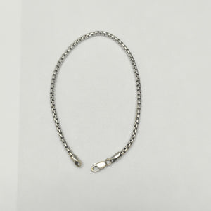 PULSERA ORO BLANCO 14 K 2.9 GRMS (SEMINUEVO)
