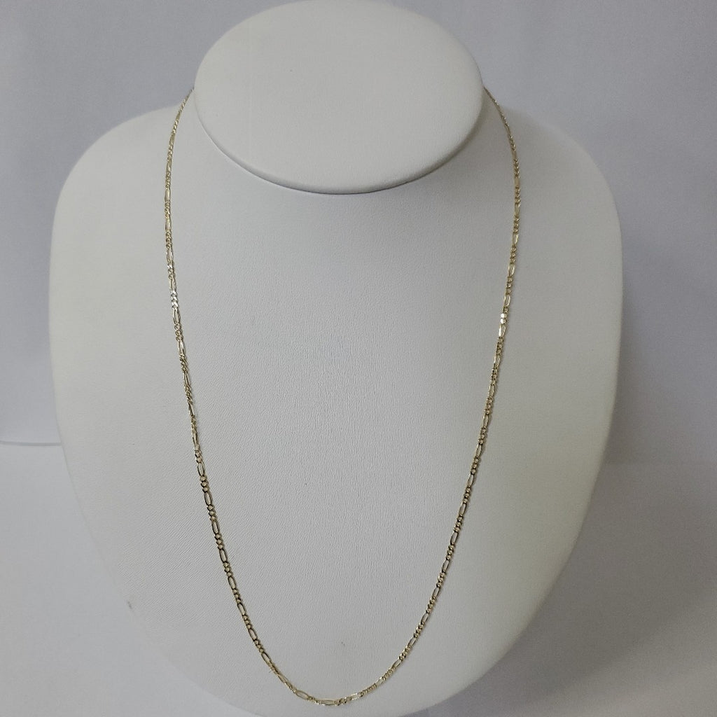 CADENAS TEJIDO 3X1 ORO 10K 55 CM 3.2 GR (NUEVO)