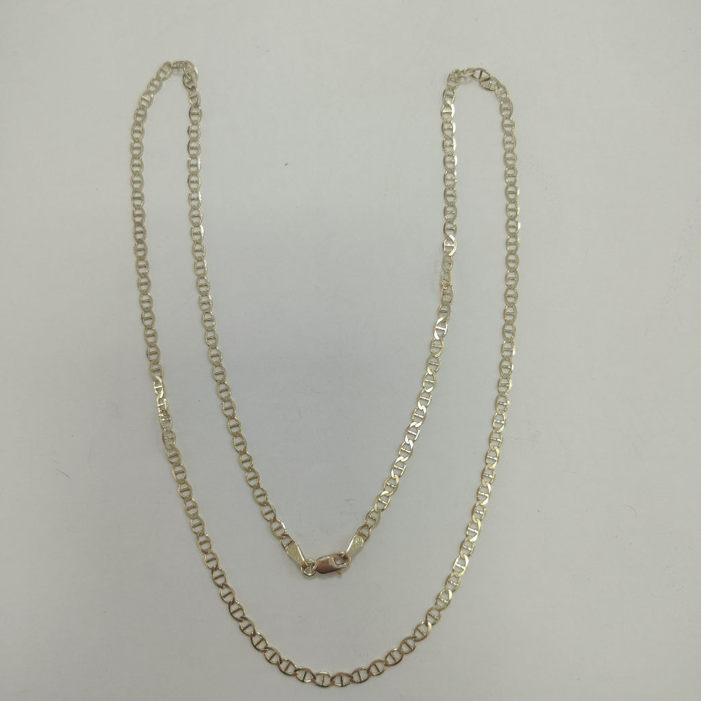CADENAS TEJIDO GUCHI ORO 10K 55 CM 4.6 GR (NUEVO)