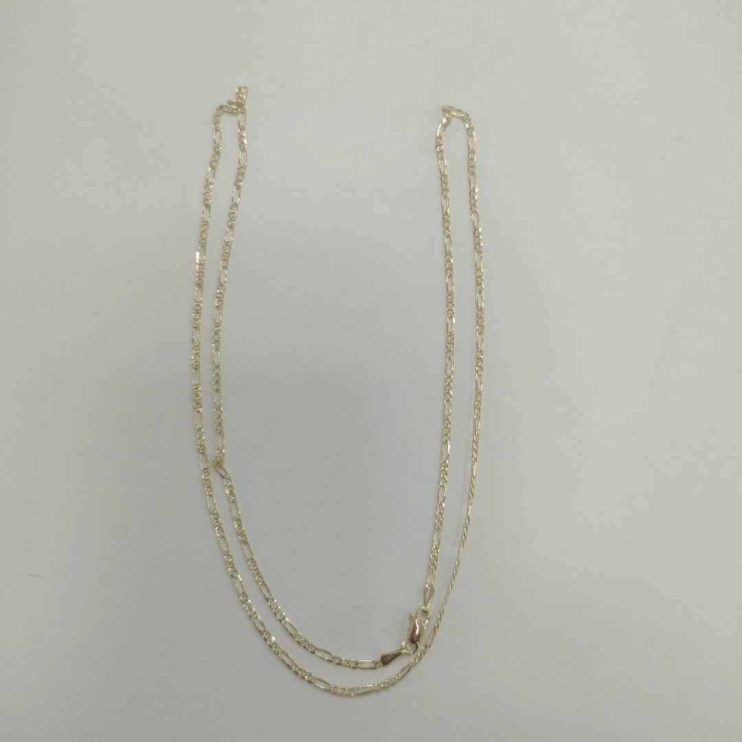 CADENAS 3X1 ORO 14K 55 CM 4 GR (NUEVO)