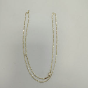 CADENAS 3X1 ORO 14K 55 CM 4 GR (NUEVO)