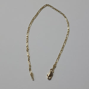 PULSERAS 3X1 ORO 14K 18 CM 1.5 GR (NUEVO)