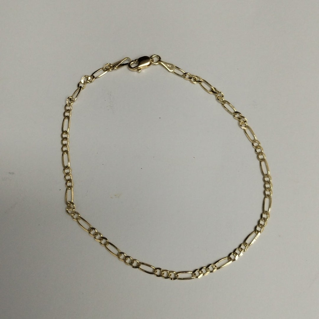 PULSERAS 3X1 ORO 14K 21 CM 2.1 GR (NUEVO)