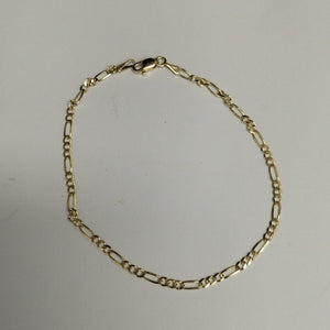PULSERAS 3X1 ORO 14K 21 CM 2.1 GR (NUEVO)