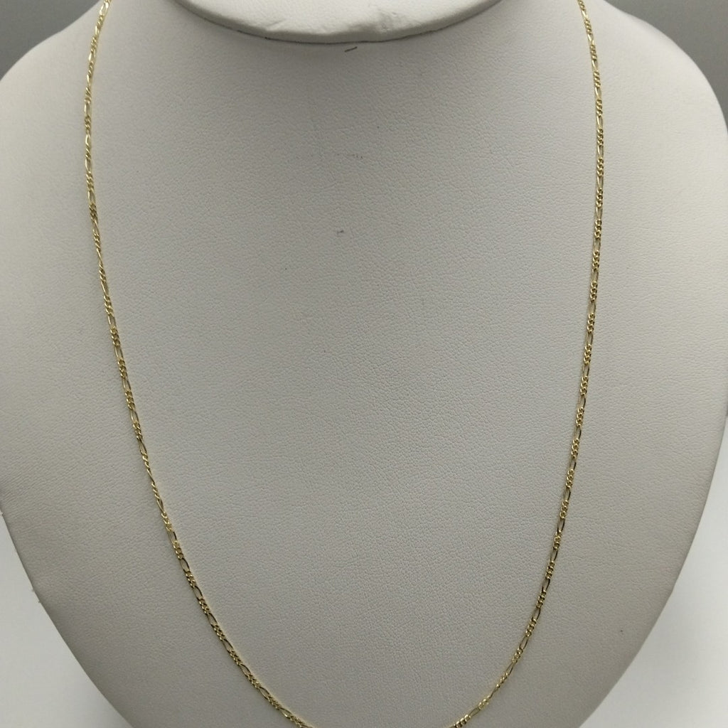 CADENAS TEJIDO 3X1 ORO 14K 55 CM 2.6 GR (NUEVO)