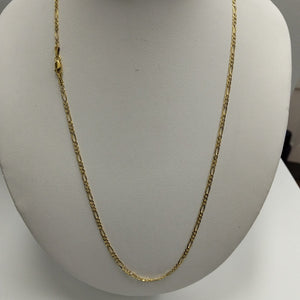 CADENAS TEJIDO 3X1 ORO 14K 55 CM 4.8 GR (NUEVO)