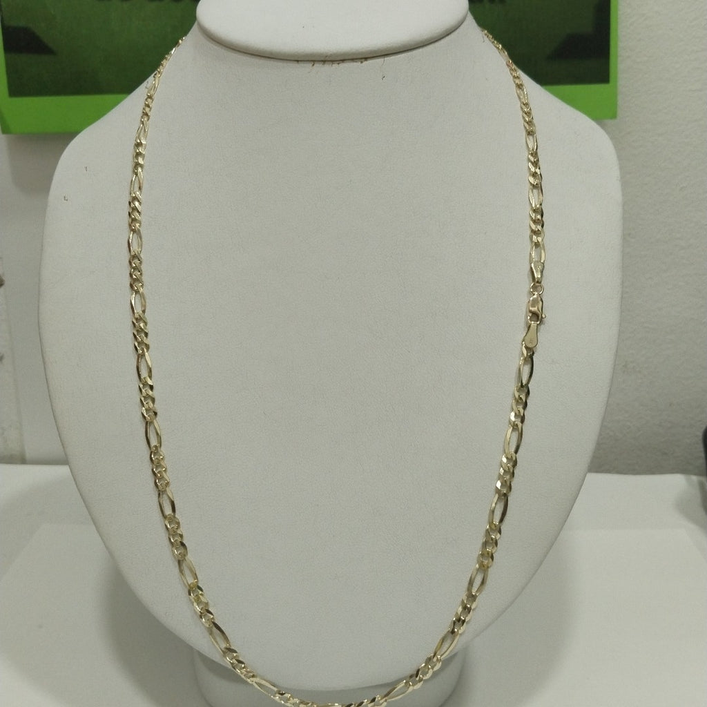 CADENAS TEJIDO 3X1 ORO 14K 60 CM 13.6 GR (NUEVO)