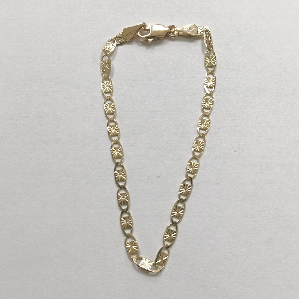PULSERAS GUCHI ORO 14K 18 CM 2.8 GR (NUEVO)