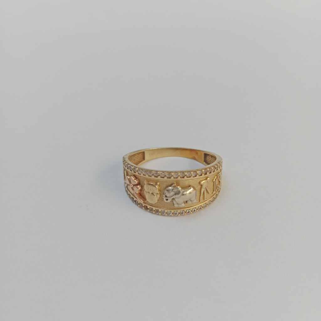 ANILLITO ORO 14 K 3.3 GRMS (SEMINUEVO)