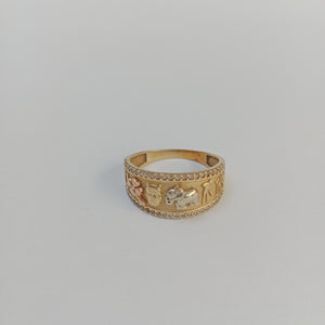 ANILLITO ORO 14 K 3.3 GRMS (SEMINUEVO)