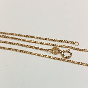 CADENA ORO 14 K 2,20 GRMS (SEMINUEVO)
