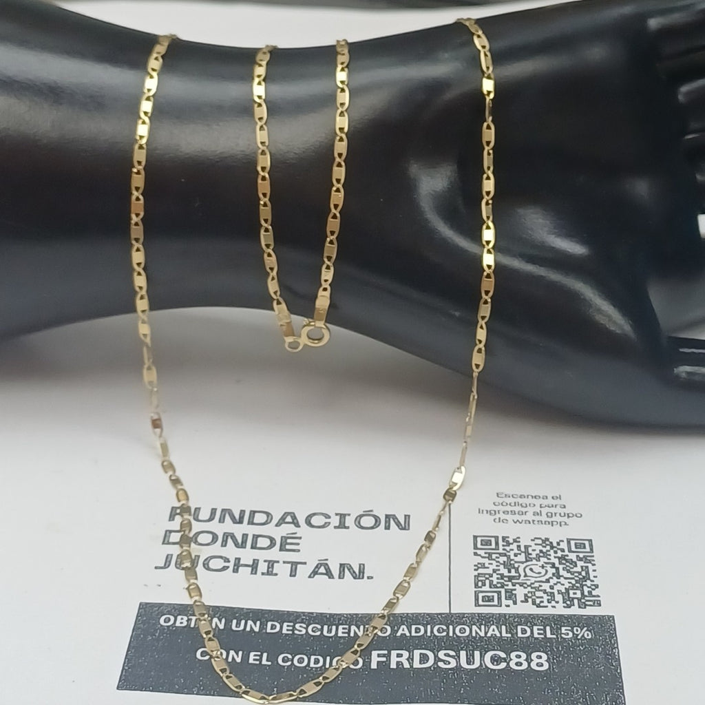 CADENA ORO 14 K 3.3 GRMS (SEMINUEVO)