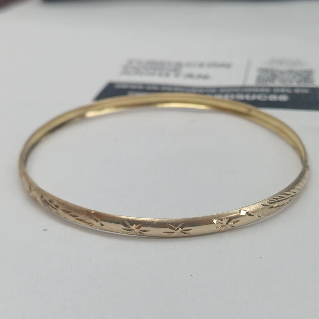PULSERA RIGIDA ORO 10 K 5 GRMS (SEMINUEVO)