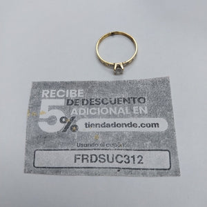 ANILLITO ORO 10 K 1.2 GRMS (SEMINUEVO)