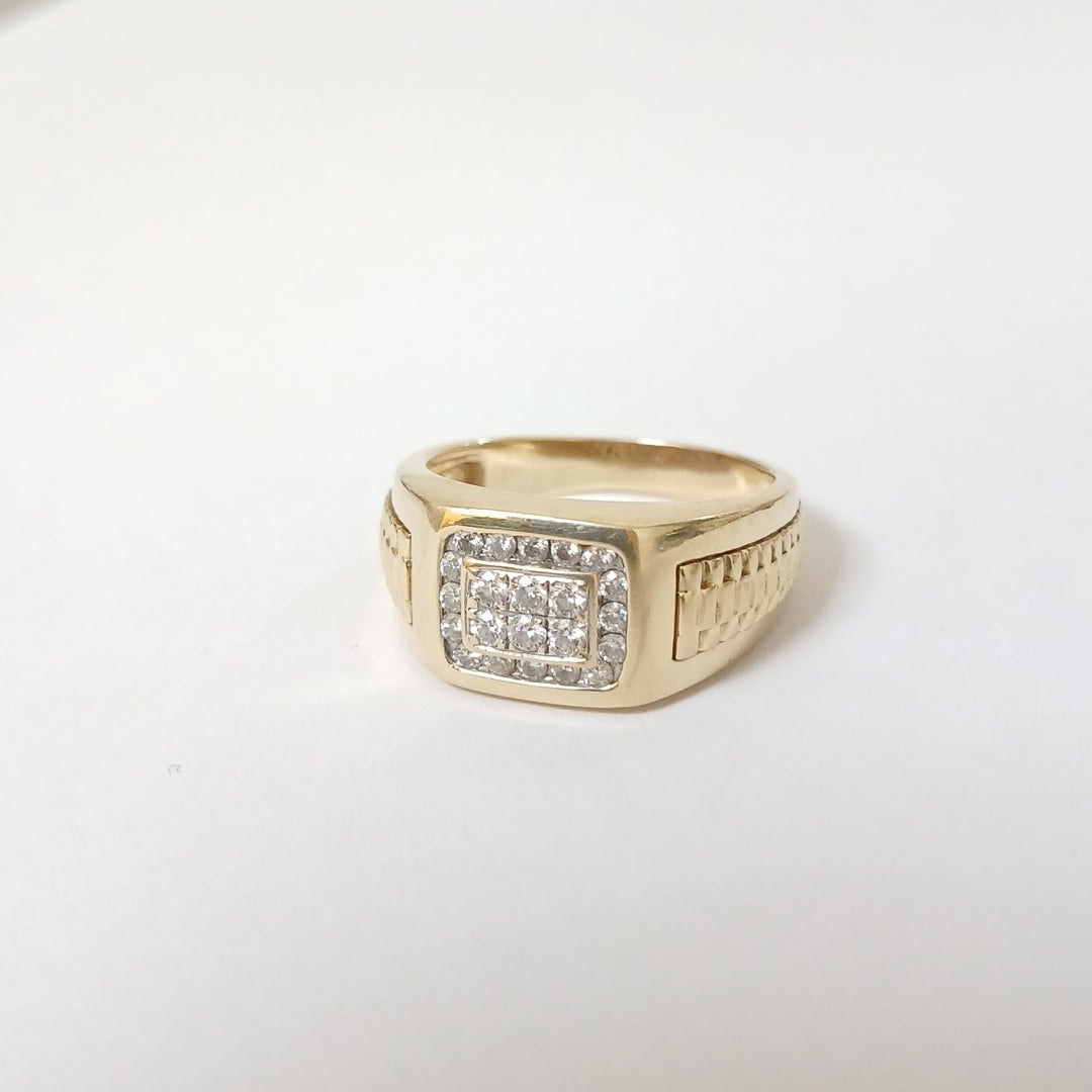 ANILLO ORO 14 K 8.8 GRMS (SEMINUEVO)