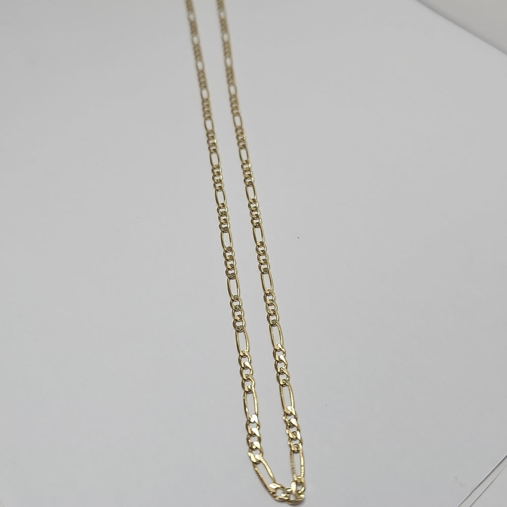 CADENAS 3X1 ORO 14K 55 CM 8 GR (NUEVO)