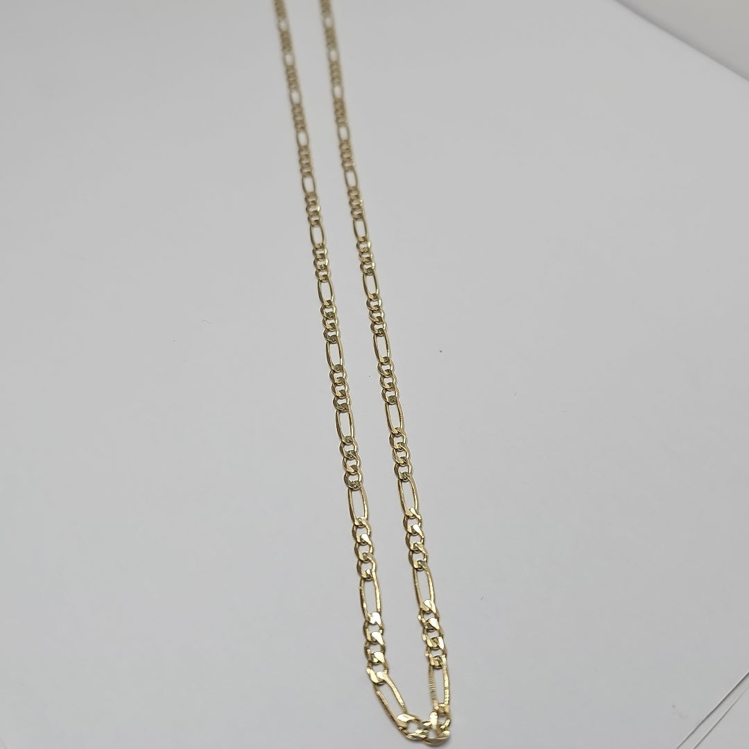 CADENAS 3X1 ORO 14K 55 CM 8 GR (NUEVO)
