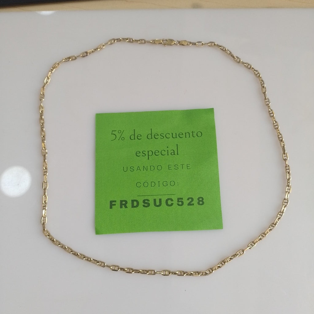 CADENA ORO 10 K 5.8 GRMS (SEMINUEVO)